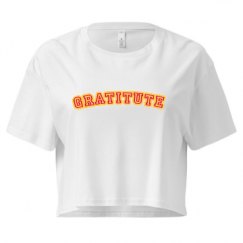 Ladies Festival Cali Crop Top Tee