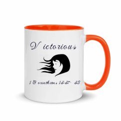 11oz Ceramic Mug with Color Inside