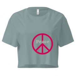 Ladies Festival Cali Crop Top Tee