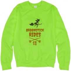 Unisex Neon Crewneck Sweatshirt