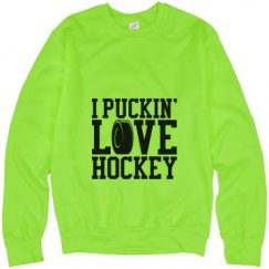 Unisex Neon Crewneck Sweatshirt