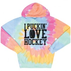 Unisex Tie-Dye Fleece Hoodie