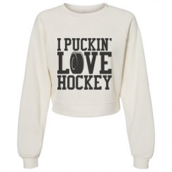 Women's Raglan Pullover Fleece