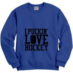 Unisex Film and Foil Crewneck Sweatshirt