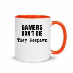 11oz Ceramic Mug with Color Inside