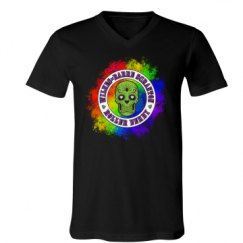 Unisex V-Neck Jersey Tee