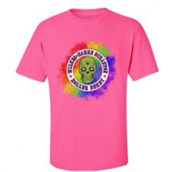Unisex Ultra Cotton Safety Neon Crewneck Tee