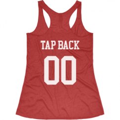 Ladies Slim Fit Super Soft Racerback Triblend Tank