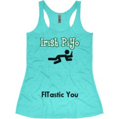 Ladies Slim Fit Super Soft Racerback Triblend Tank