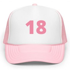 18 Pink Cap