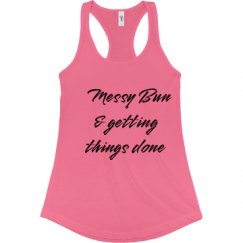 Ladies Slim Fit Racerback Tank Top