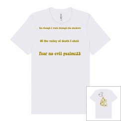 Fear no evil psalm :23