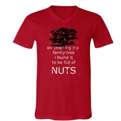 Unisex V-Neck Jersey Tee