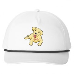 Snapback Five-Panel Rope Hat