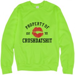 Unisex Neon Crewneck Sweatshirt
