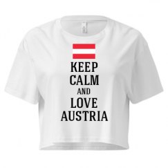 Ladies Festival Cali Crop Top Tee