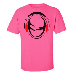 Unisex Ultra Cotton Safety Neon Crewneck Tee
