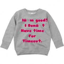 Toddler Crewneck Basic Promo Sweatshirt