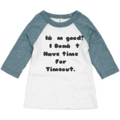 Toddler 3/4 Sleeve Raglan Tee