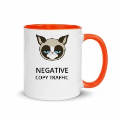 11oz Ceramic Mug with Color Inside