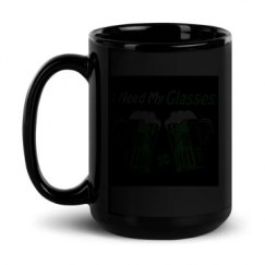 15oz Black Glossy Mug