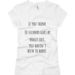 Ladies Slim Fit Basic Promo Jersey Tee