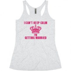 Ladies Slim Fit Super Soft Racerback Triblend Tank