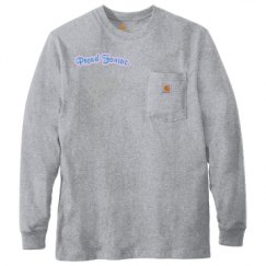 Unisex Carhartt Pocket Long Sleeve Tee