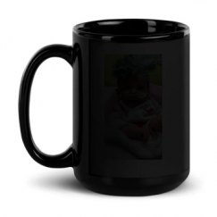 15oz Black Glossy Mug