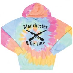 Unisex Tie-Dye Fleece Hoodie