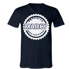 Unisex V-Neck Jersey Tee