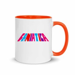 11oz Ceramic Mug with Color Inside