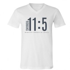 Unisex V-Neck Jersey Tee