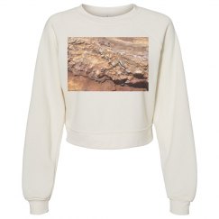 Travertine Photo Lucy LaRue Fleece Sweatshirt
