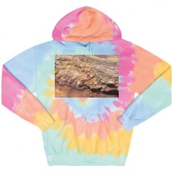 Unisex Tie-Dye Fleece Hoodie