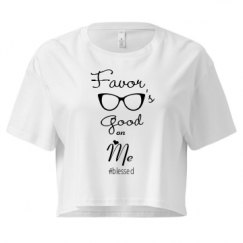 Ladies Festival Cali Crop Top Tee