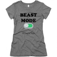 Ladies Slim Fit Super Soft Triblend Tee