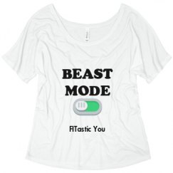 Ladies Flowy Slouchy Tee