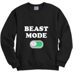 Unisex Film and Foil Crewneck Sweatshirt