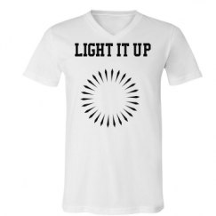 Unisex V-Neck Jersey Tee