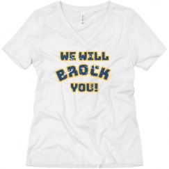 Ladies Relaxed Fit V-Neck Tee