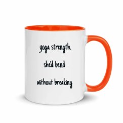 11oz Ceramic Mug with Color Inside