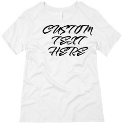 Ladies Relaxed Fit Tee