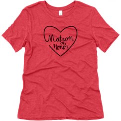 Ladies Relaxed Fit Super Soft Triblend Tee