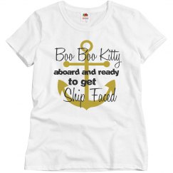 Boo Boo Kitty's ship faced shirt
