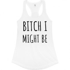 Ladies Slim Fit Racerback Tank Top