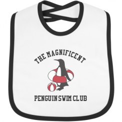 Infant Contrast Trim Bib