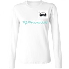 Ladies Relaxed Fit Basic Long Sleeve Tee