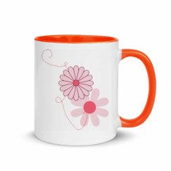 11oz Ceramic Mug with Color Inside