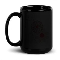 15oz Black Glossy Mug